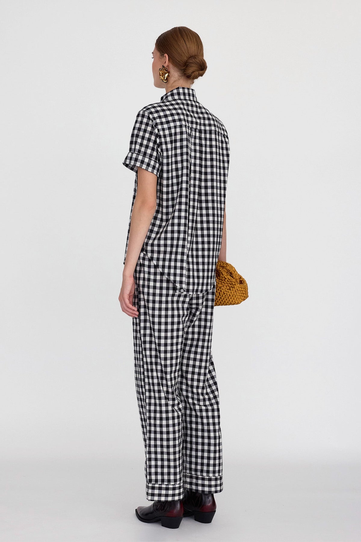 Ambar Black Pyjama in EXTRA SMALL BLACK - Sustainable Fashion by KLEED LOUNGEWEAR