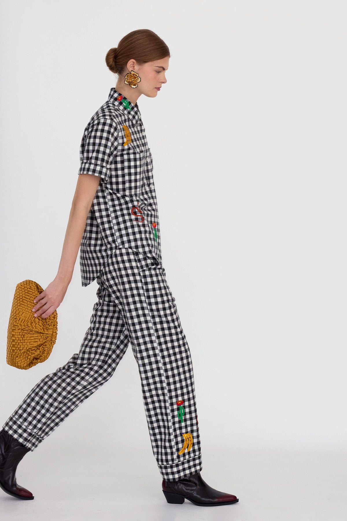 Ambar Black Pyjama in EXTRA SMALL BLACK - Sustainable Fashion by KLEED LOUNGEWEAR