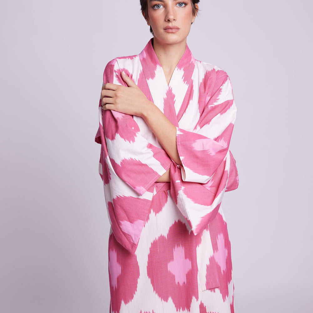 Hadda Pink Kimono