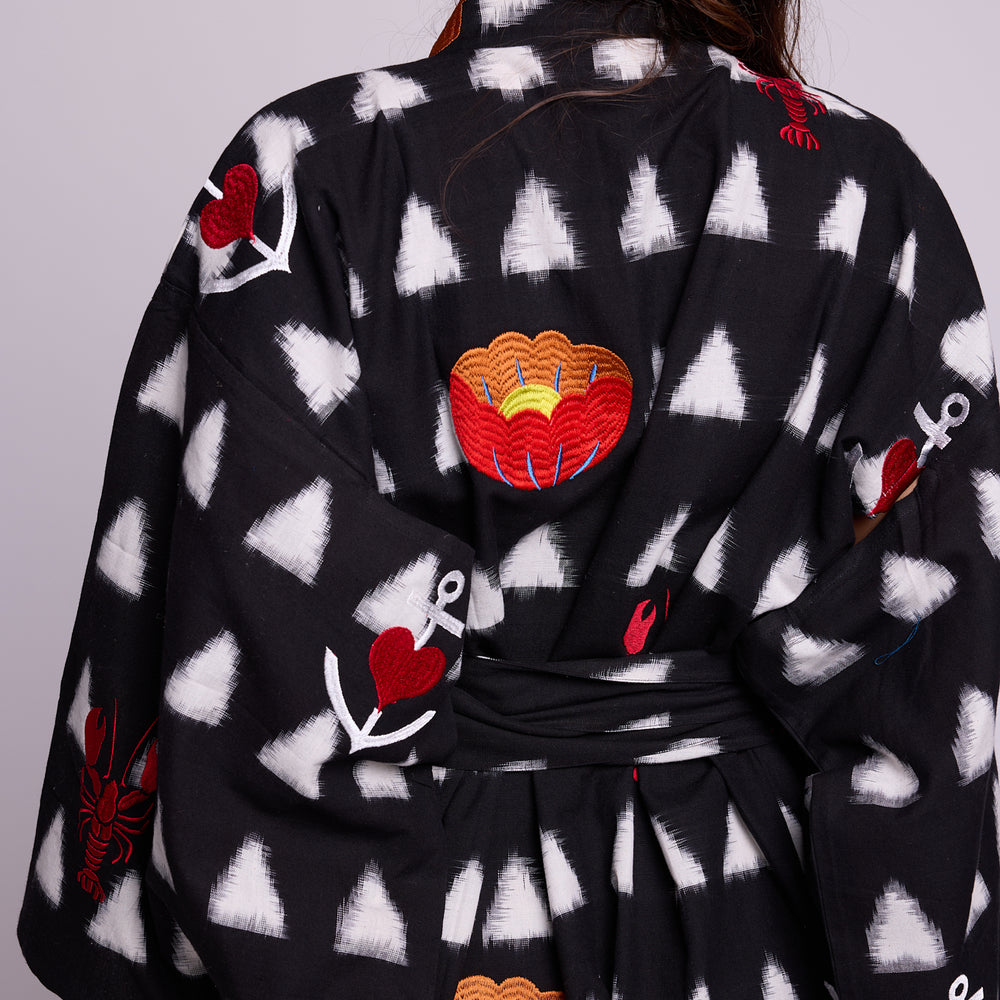
                      
                        Gondi Black Short Kimono [KLEED]
                      
                    