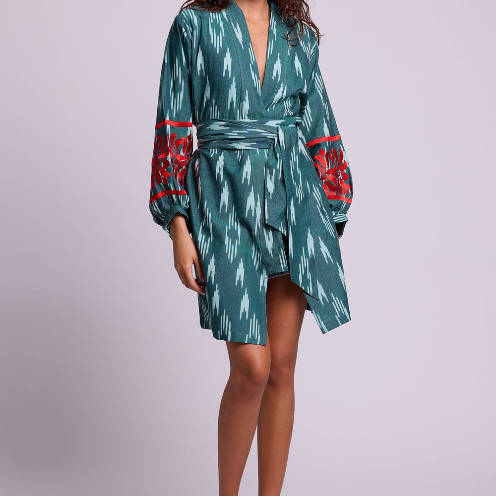 
                      
                        Zimbabwe Kandy Short Kimono [KLEED]
                      
                    