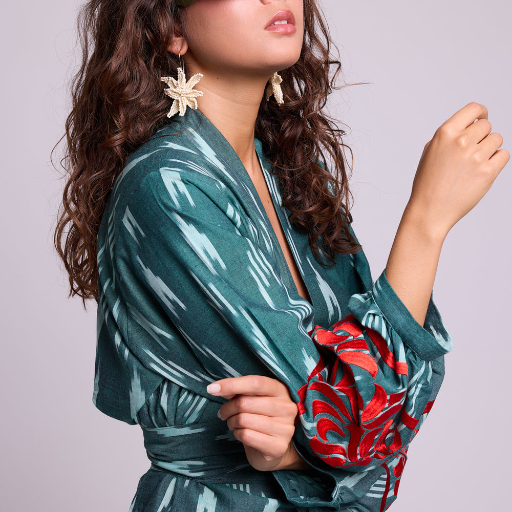 
                      
                        Zimbabwe Kandy Short Kimono [KLEED]
                      
                    
