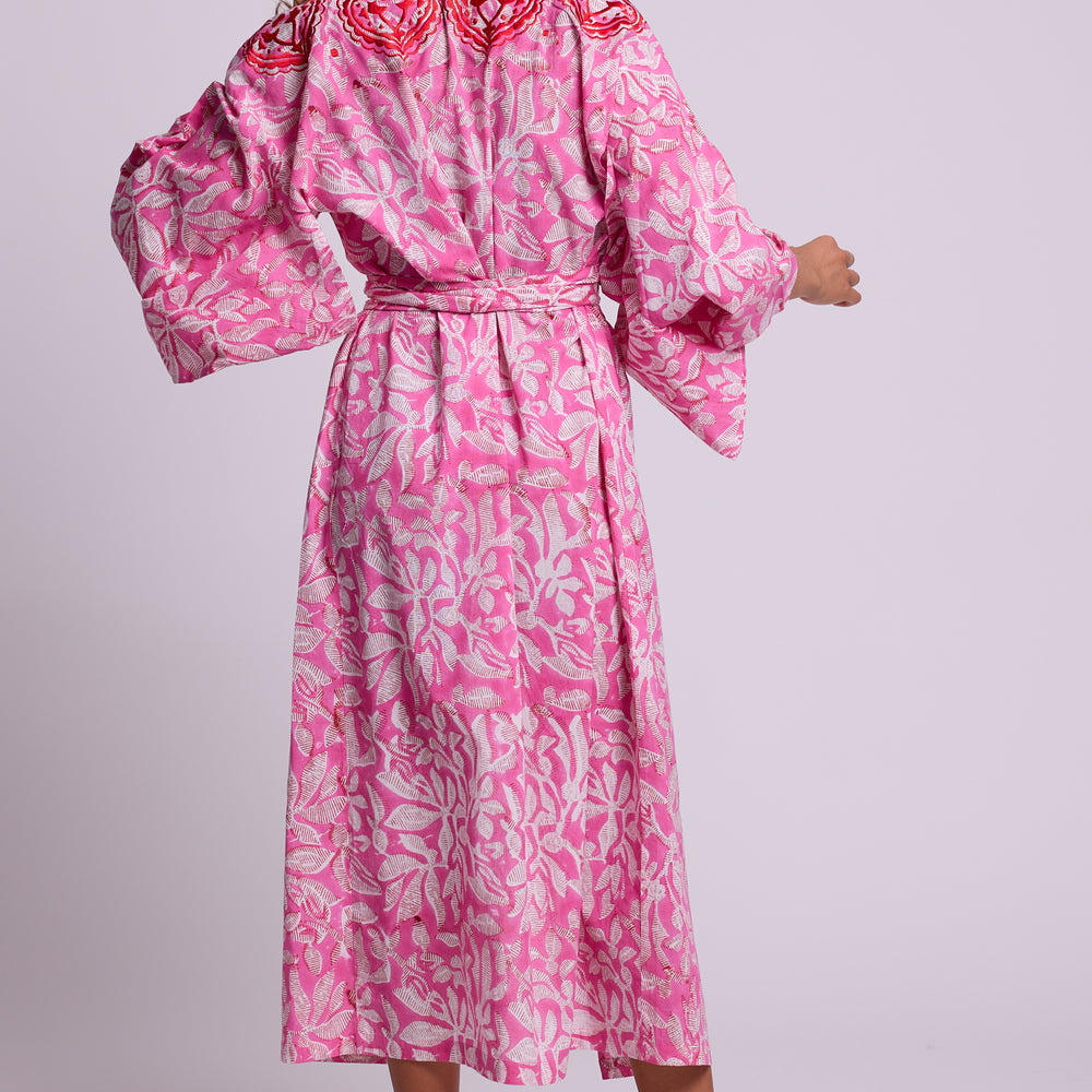 
                      
                        Nallur Pink Kimono [KLEED]
                      
                    