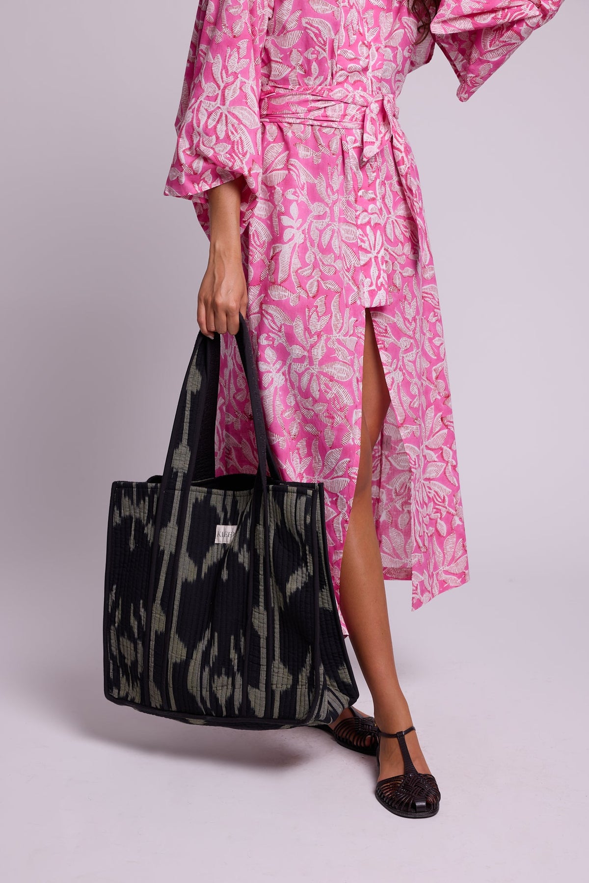 Congo Tote Bag in ONE SIZE BLACK - Sustainable Fashion by KLEED LOUNGEWEAR