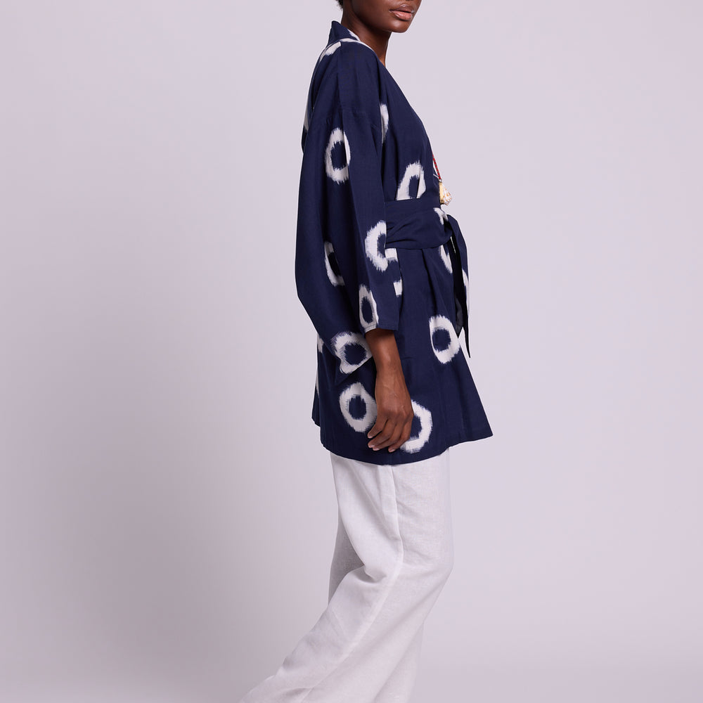 
                      
                        Blue Manda Short Kimono [KLEED]
                      
                    