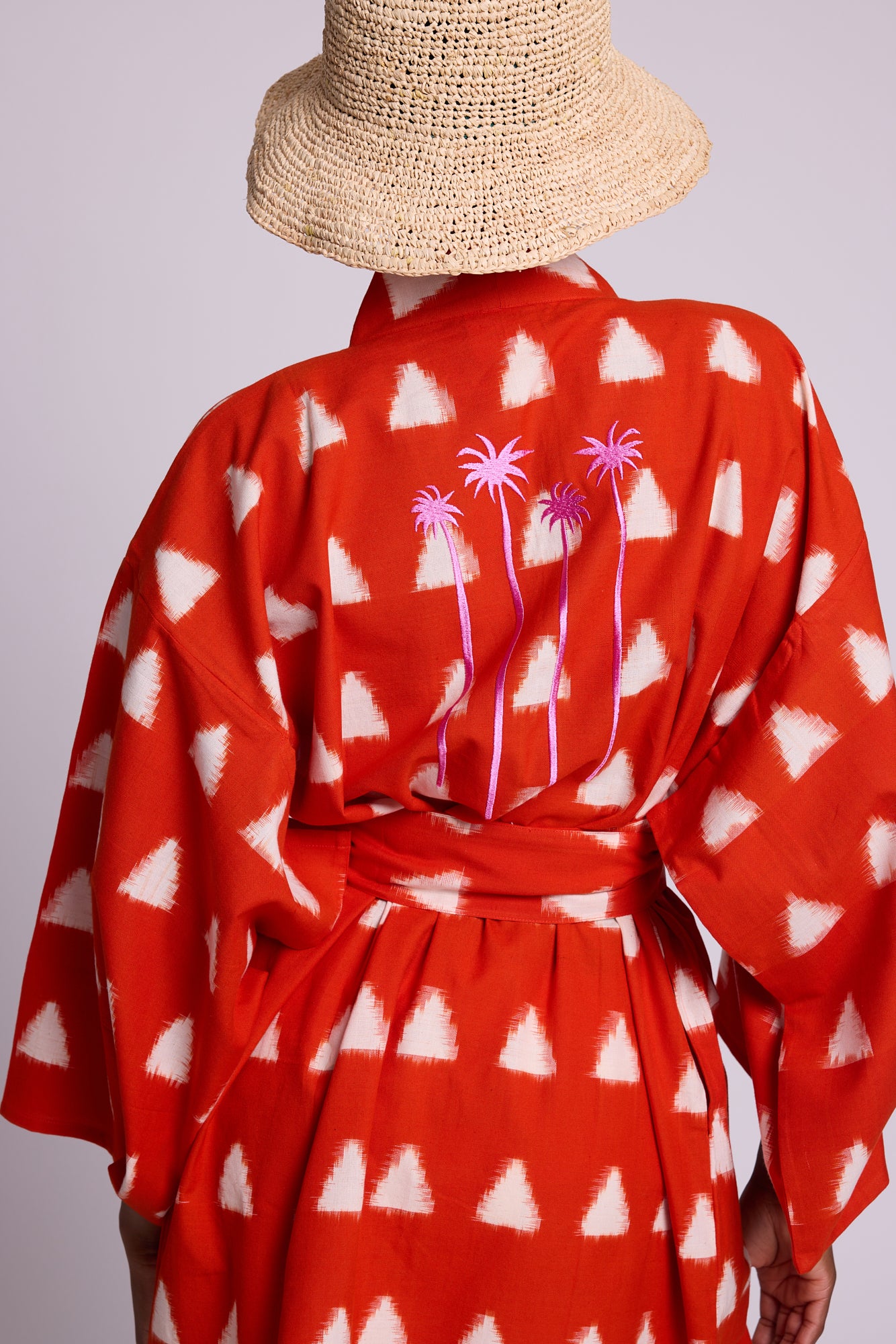 Orange Savannah Short Kimono [KLEED]