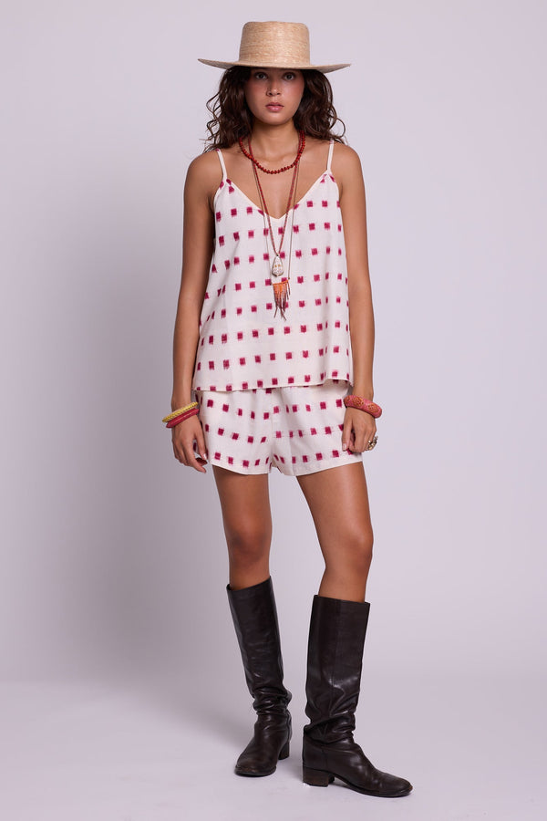 Red Marygold Pyjama in XS/S RED - Sustainable Fashion by KLEED LOUNGEWEAR