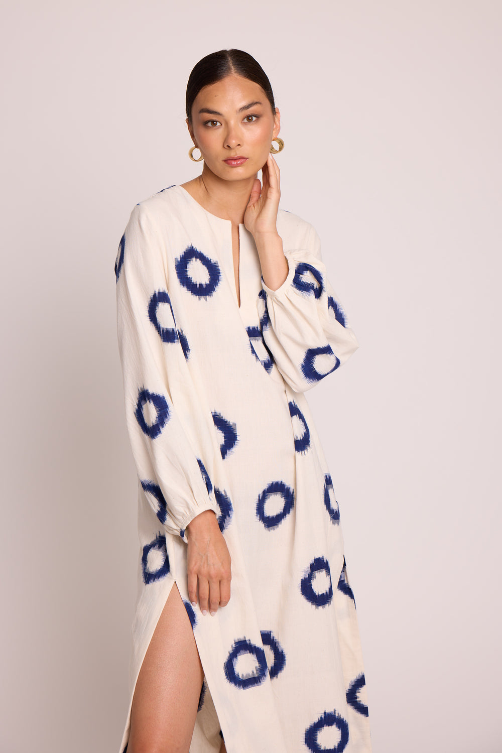 Nagar Blue Kaftan [KLEED]
