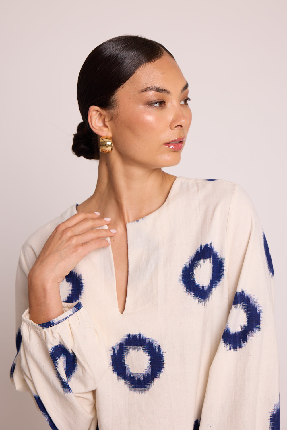 Nagar Blue Kaftan [KLEED]