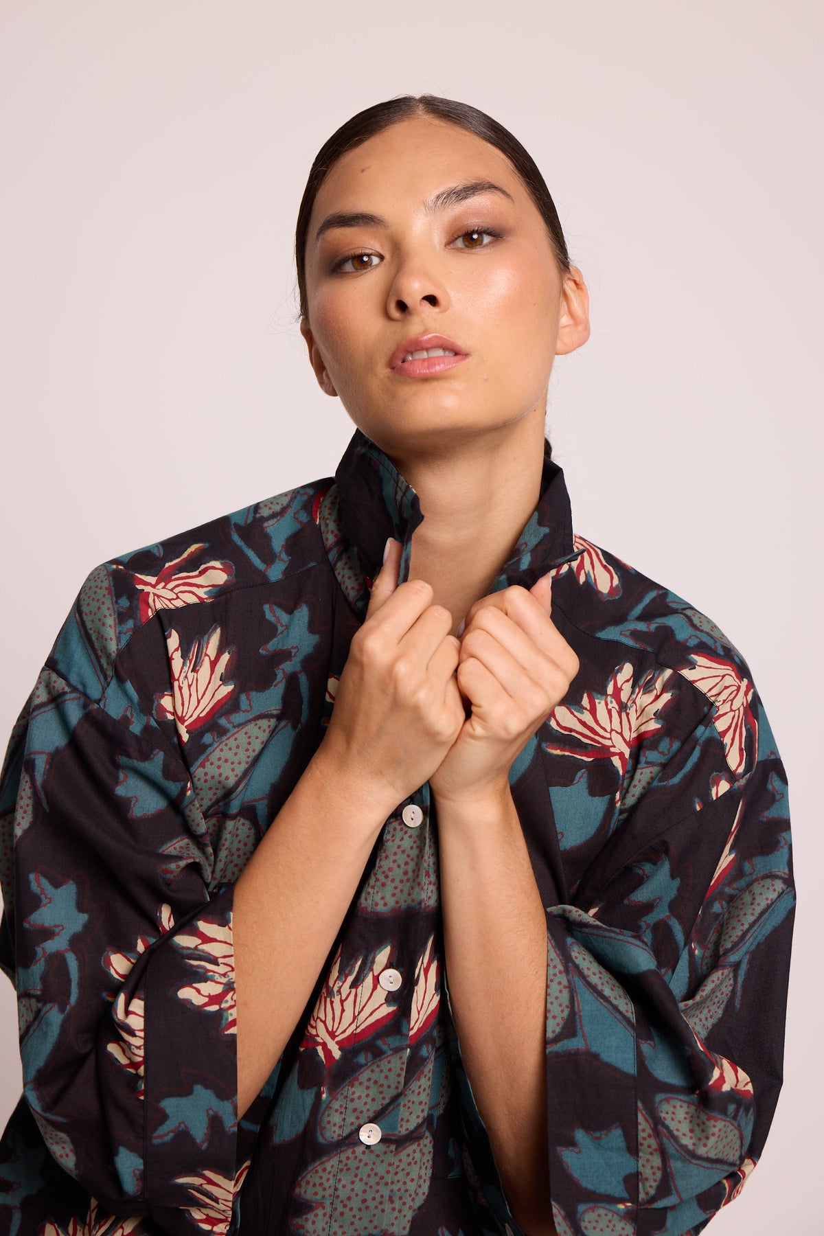 Naula Black Pyjama in XS/S BLACK - Sustainable Fashion by KLEED LOUNGEWEAR