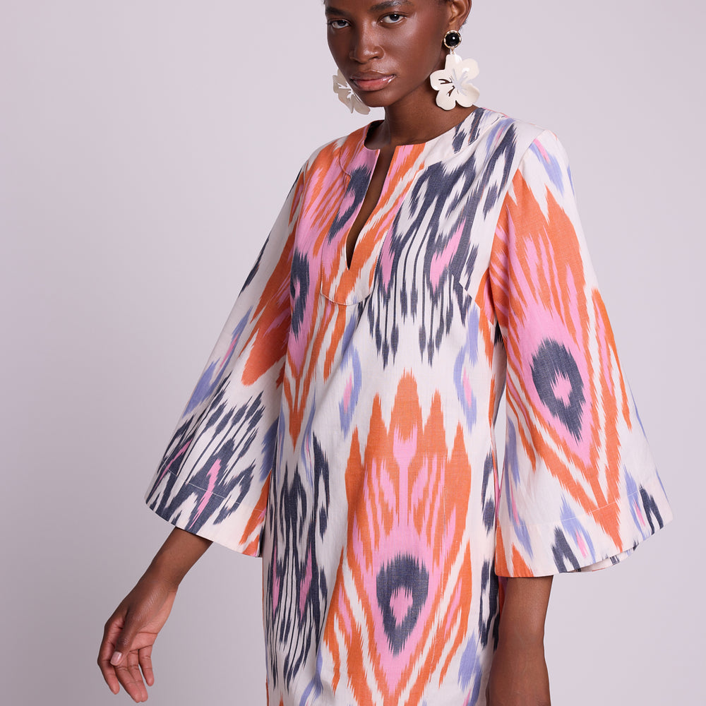 Naala Tangerine Dress [KLEED]