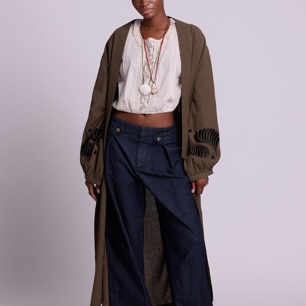 Olive Kandy Kimono [KLEED]
