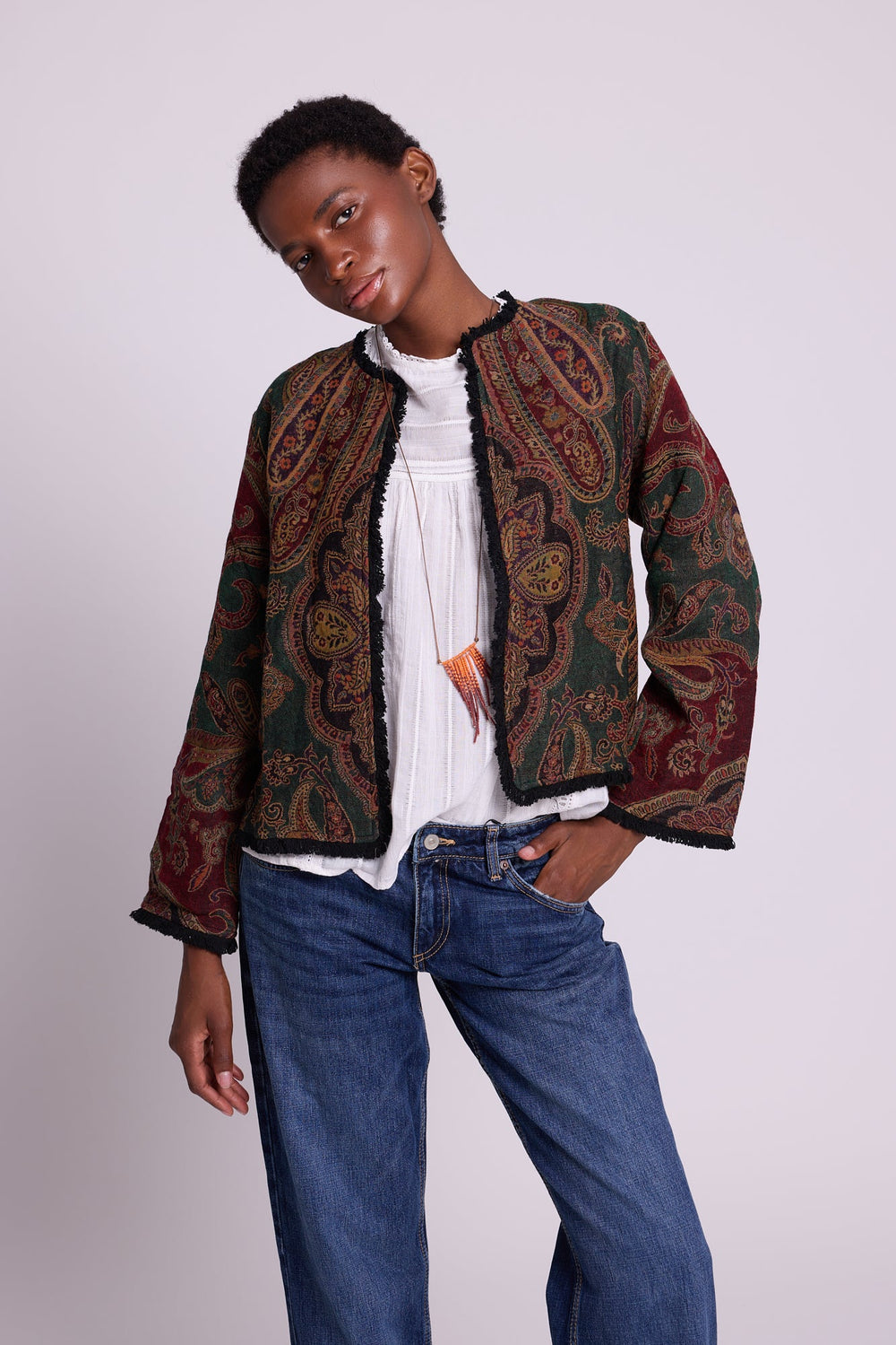 Green Oak Jacket in SMALL GREEN - Sustainable Fashion by KLEED LOUNGEWEAR