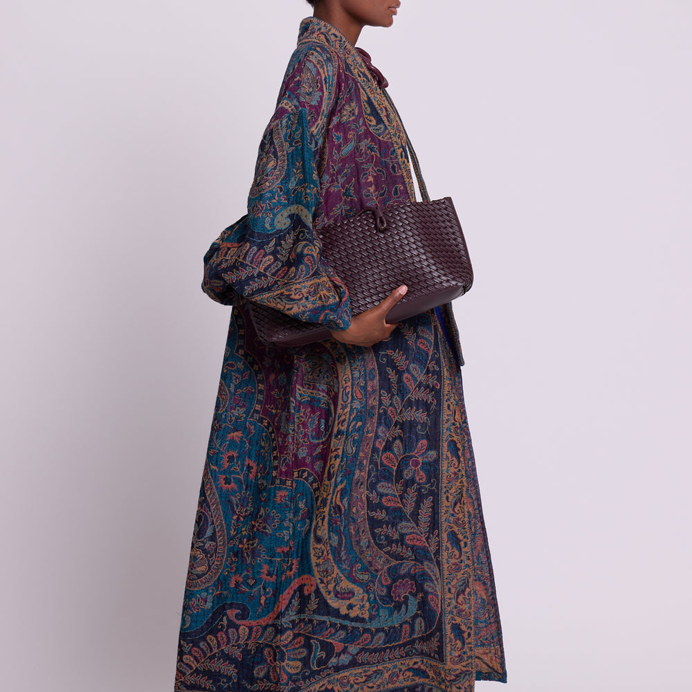 
                      
                        Fuccia Paisley Kimono Coat [KLEED]
                      
                    