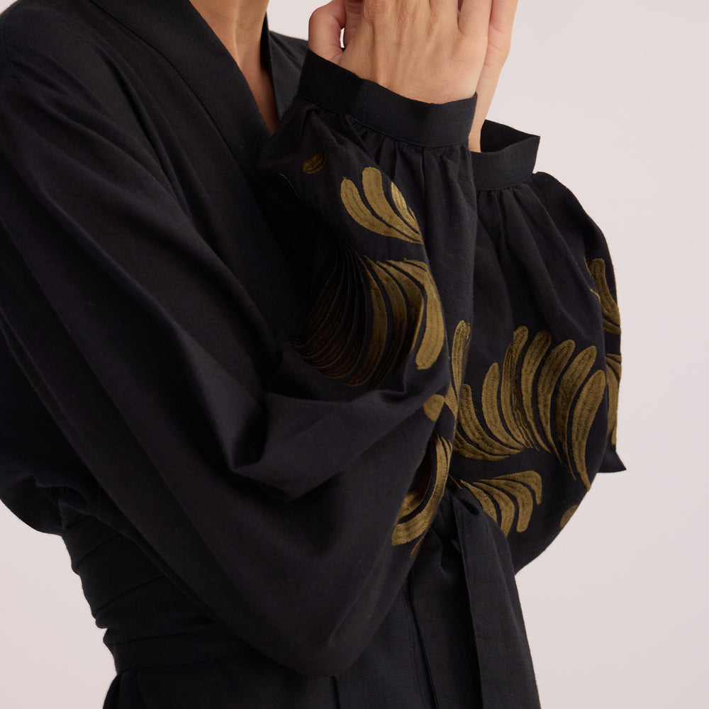 
                      
                        Black Kandy Kimono
                      
                    