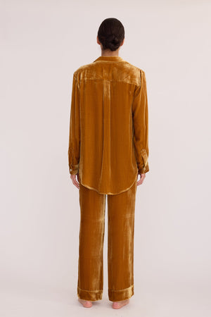 Neem Tobacco Pyjama in EXTRA SMALL TOBACCO - Sustainable Fashion by KLEED LOUNGEWEAR