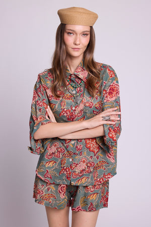 Mogra Green Pyjama