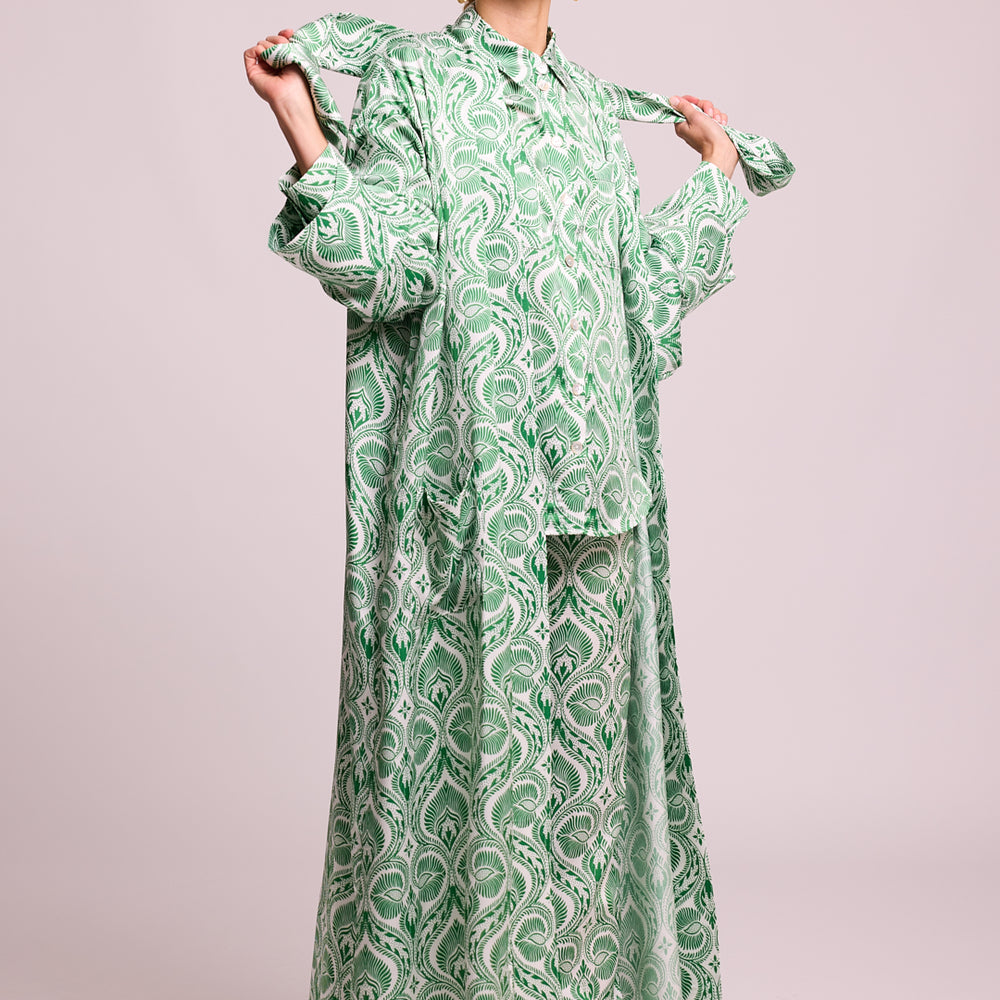 Kushee Green Robe