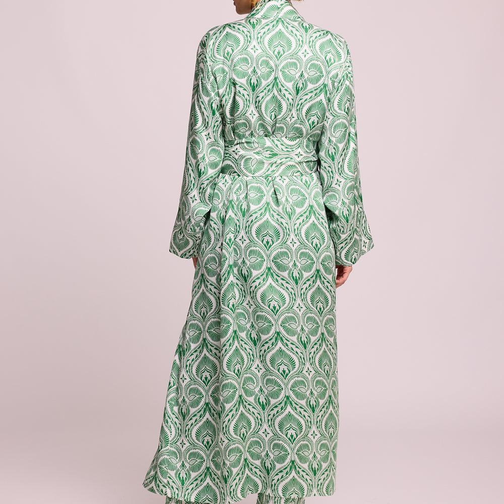 
                      
                        Kushee Green Robe
                      
                    