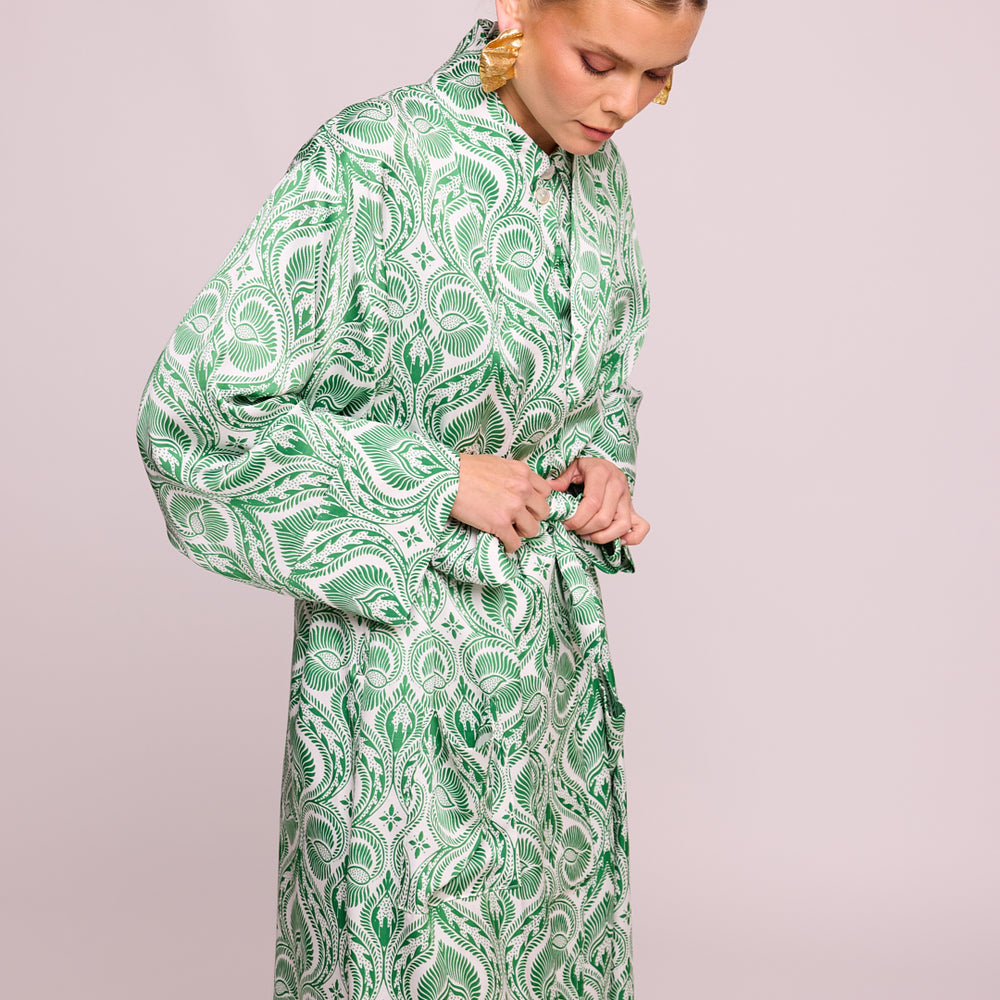 Kushee Green Robe