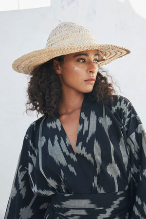 Congo Naya Kimono in XS/S BLACK - Sustainable Fashion by KLEED LOUNGEWEAR