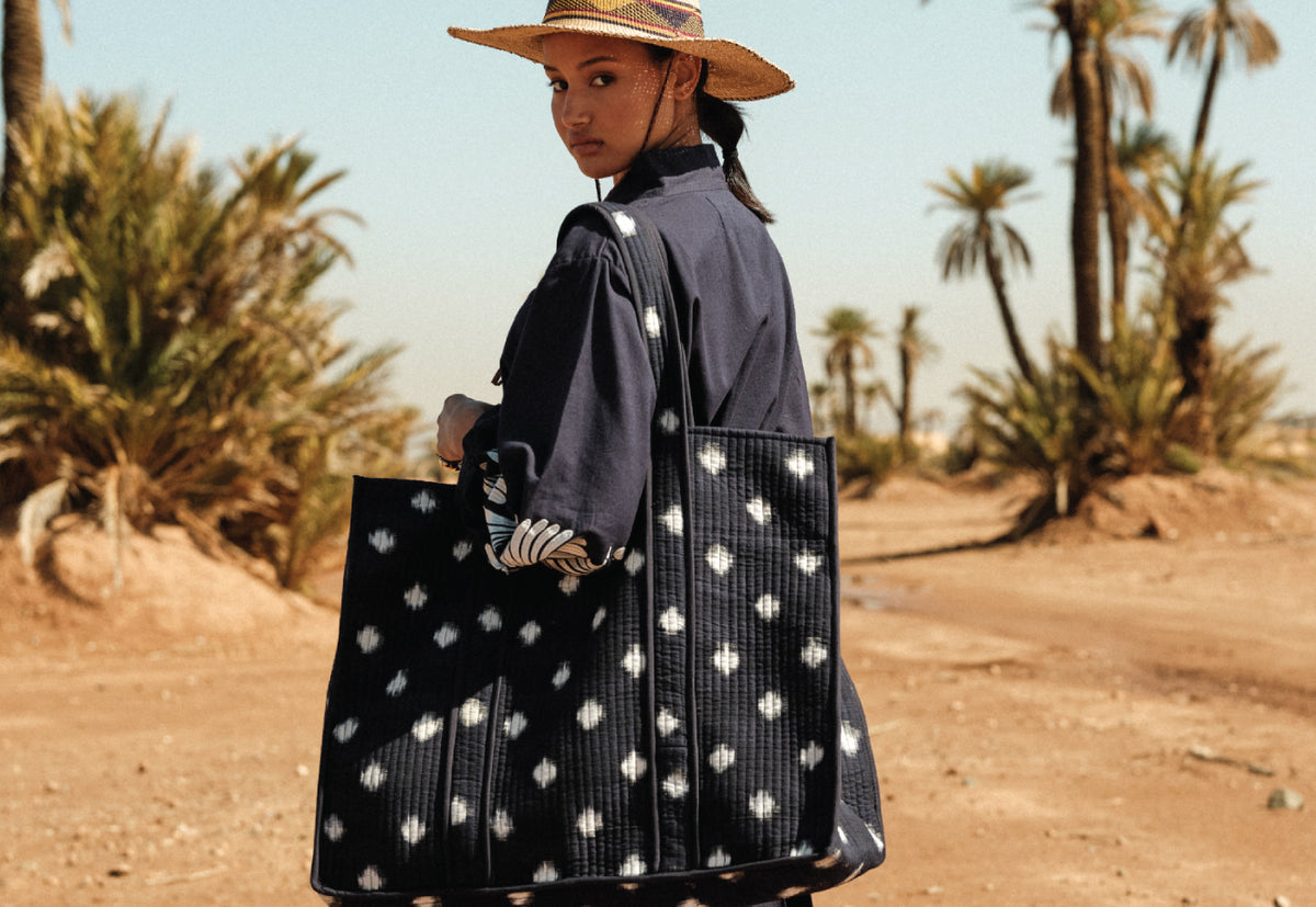 Midnight Dots Weekender Bag Kleed