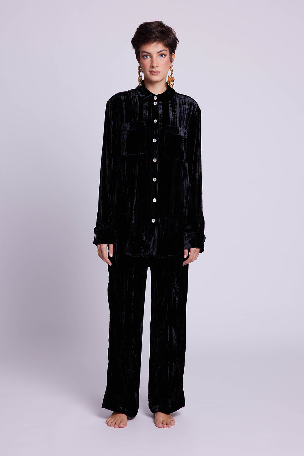 Peepal Black Pyjama