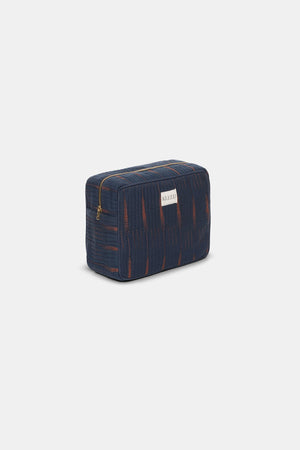 Brick Blues Midi Pouch in ONE SIZE DARK BLUE - Sustainable Fashion by KLEED LOUNGEWEAR