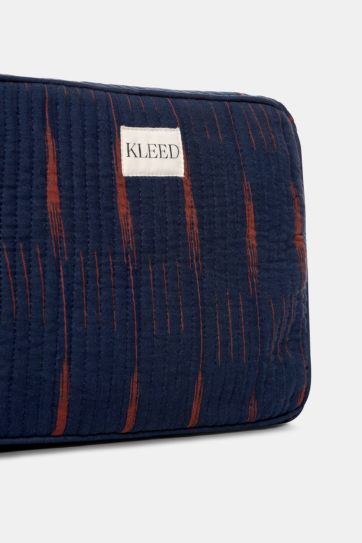 Brick Blues Midi Pouch in ONE SIZE DARK BLUE - Sustainable Fashion by KLEED LOUNGEWEAR