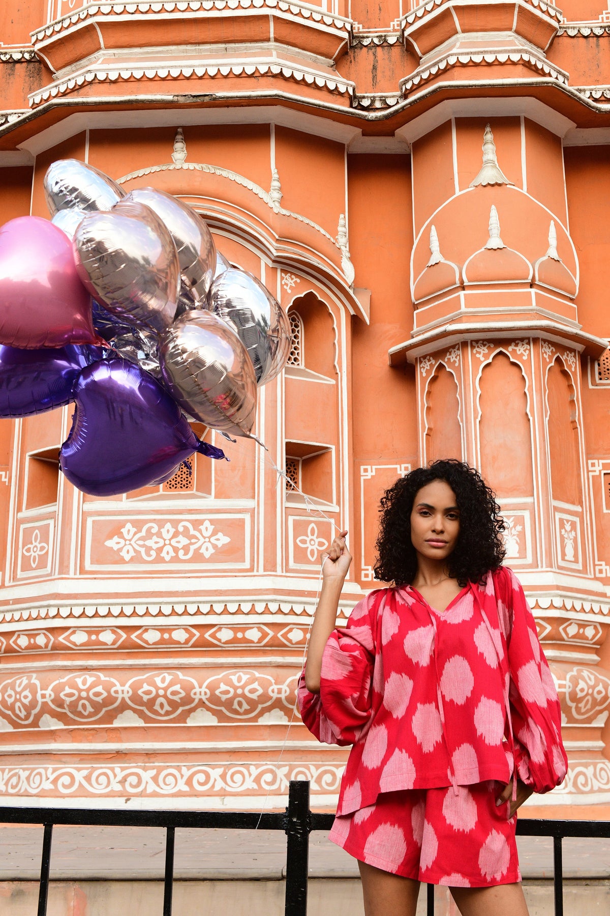 Red Lotus Pyjama in XS/S RED - Sustainable Fashion by KLEED LOUNGEWEAR