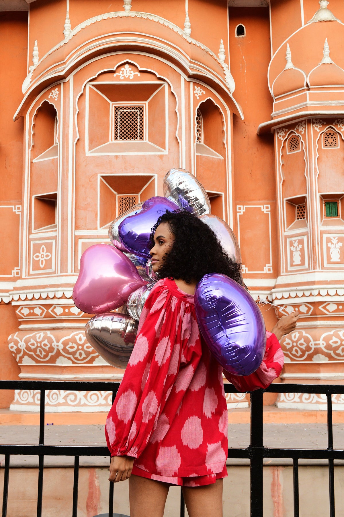 Red Lotus Pyjama in XS/S RED - Sustainable Fashion by KLEED LOUNGEWEAR