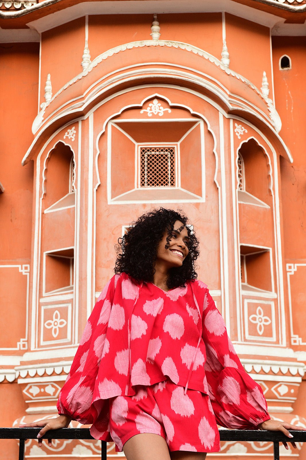 Red Lotus Pyjama in XS/S RED - Sustainable Fashion by KLEED LOUNGEWEAR