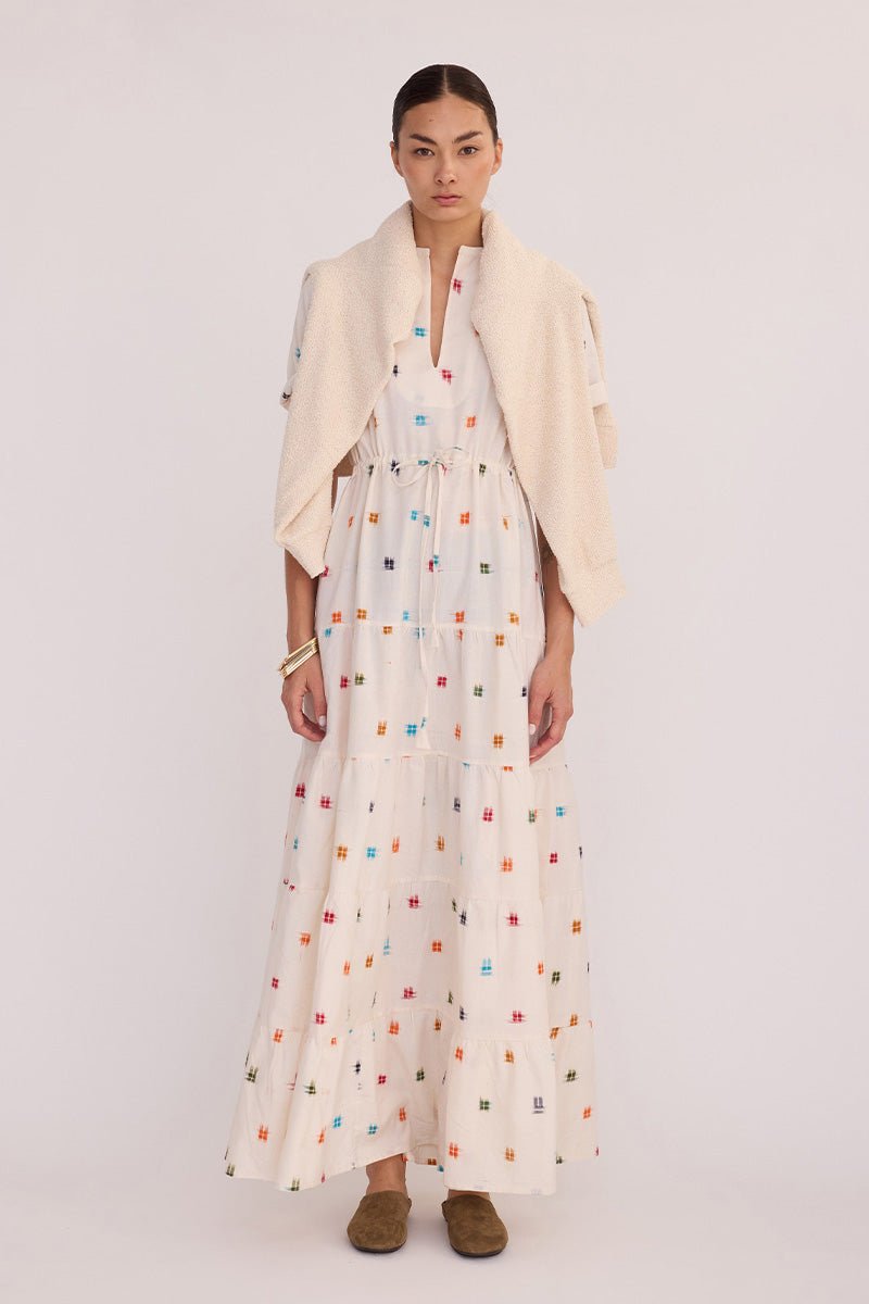 Rainbow Bikaner in S/M WHITE - Sustainable Fashion by KLEED LOUNGEWEAR