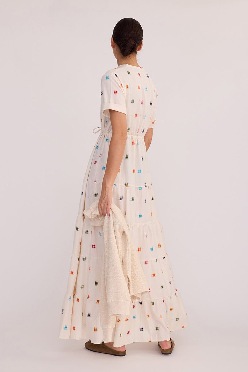 Rainbow Bikaner in S/M WHITE - Sustainable Fashion by KLEED LOUNGEWEAR