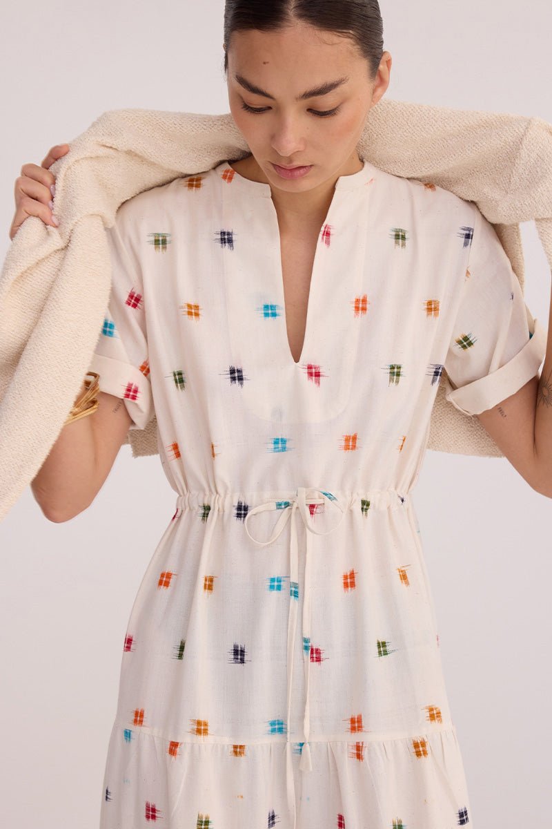 Rainbow Bikaner in S/M WHITE - Sustainable Fashion by KLEED LOUNGEWEAR