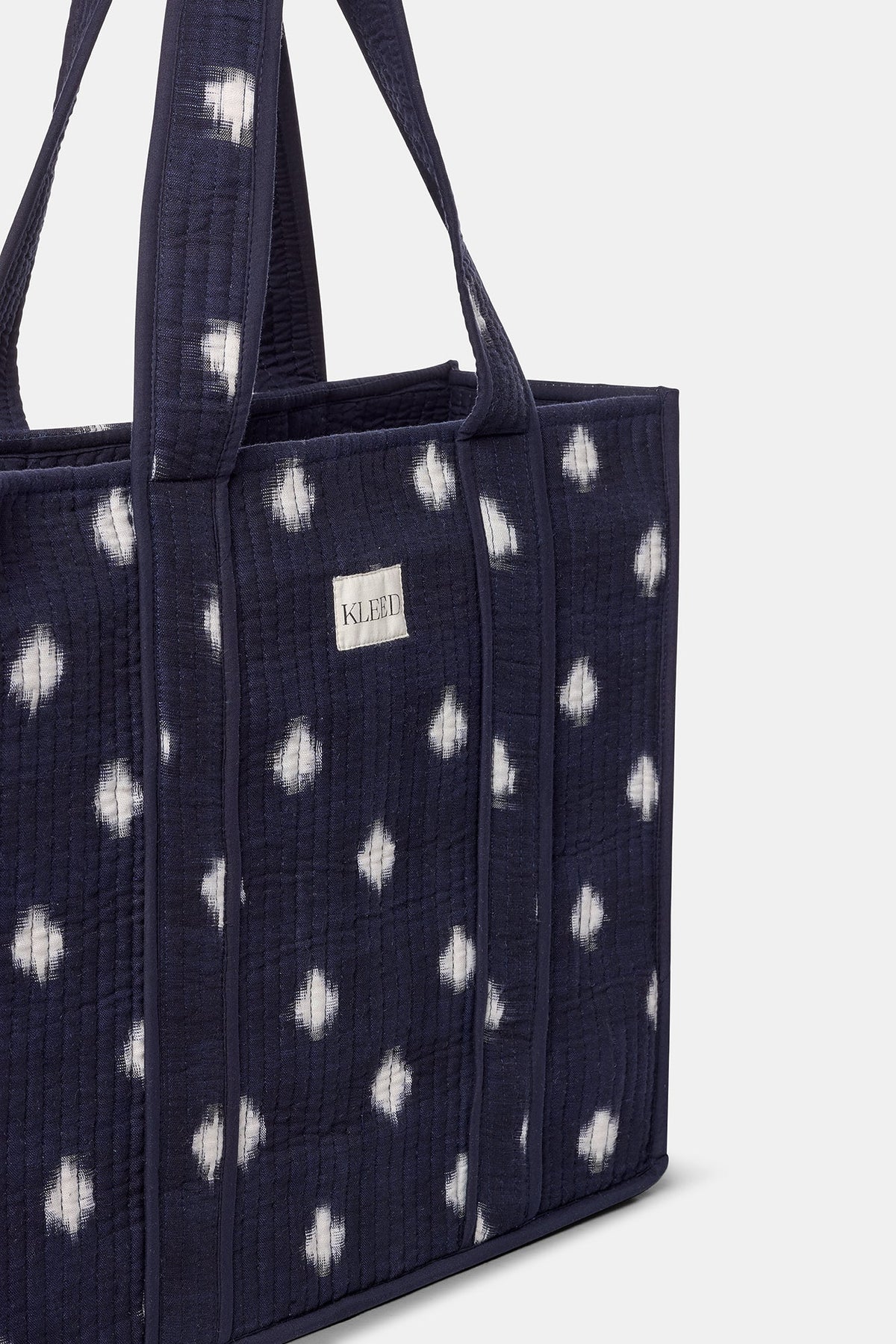 Midnight Dots Tote Bag in ONE SIZE DARK BLUE - Sustainable Fashion by KLEED LOUNGEWEAR