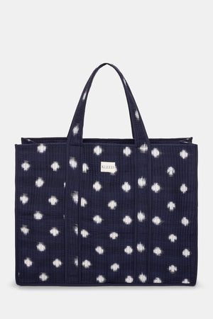 Midnight Dots Weekender in ONE SIZE DARK BLUE - Sustainable Fashion by KLEED LOUNGEWEAR
