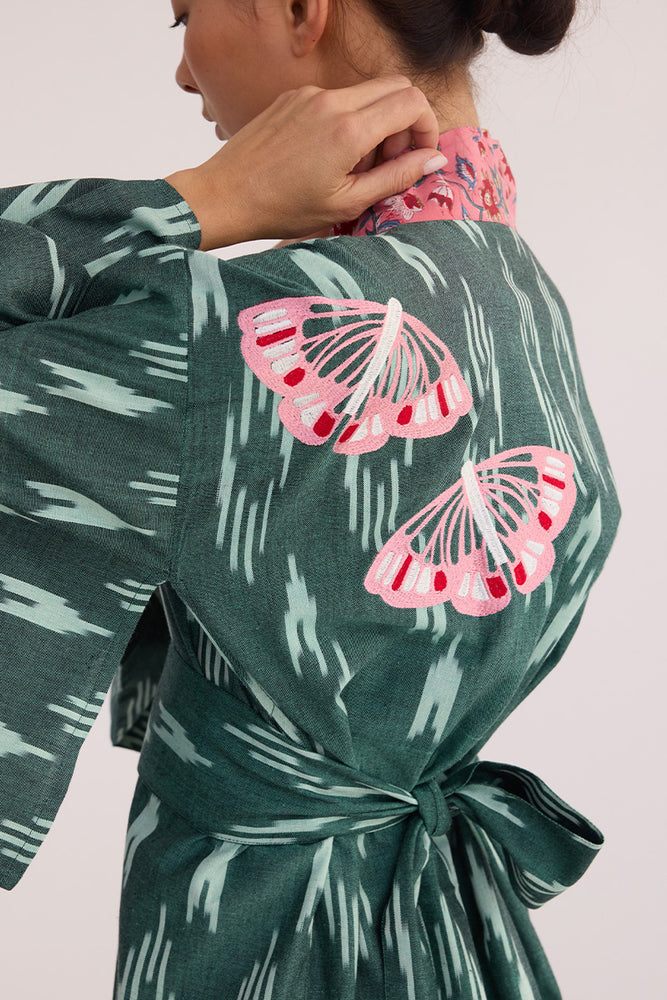 
                      
                        Twin Butterfly Zimbabwe Kimono
                      
                    