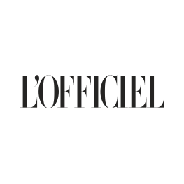 Lofficiel logo – KLEED featured in the magazine Lofficiel
